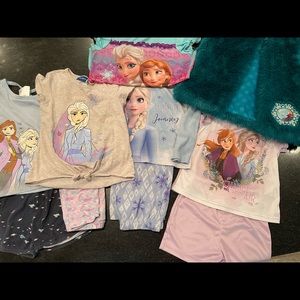 Frozen Lot! Official Disney licensed Vest, Robe, Pajamas, outfits and socks!